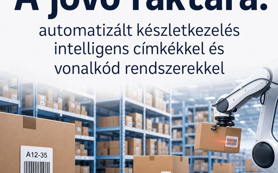 A jövő raktára: automatizált készletkezelés intelligens címkékkel és vonalkód rendszerekkel