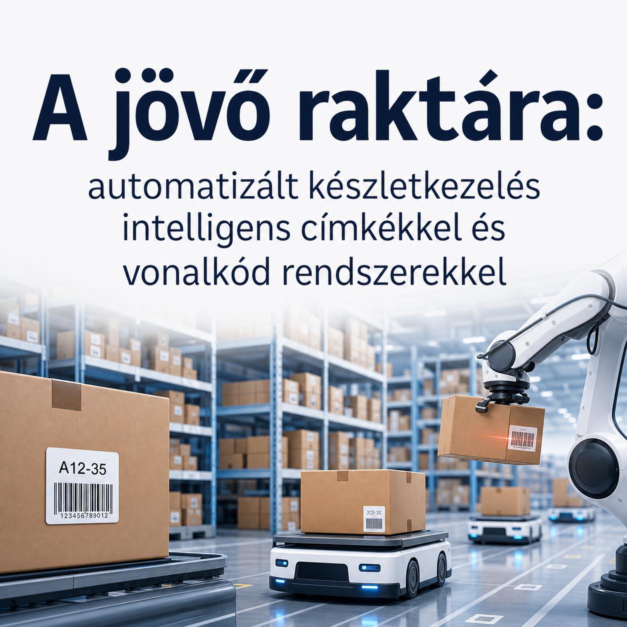 A jövő raktára: automatizált készletkezelés intelligens címkékkel és vonalkód rendszerekkel A jövő raktára: automatizált készletkezelés intelligens címkékkel és vonalkód rendszerekkel
