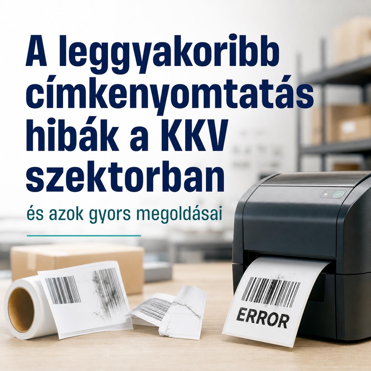 A leggyakoribb címkenyomtatás hibák a KKV szektorban és azok gyors megoldásai A leggyakoribb címkenyomtatás hibák a KKV szektorban és azok gyors megoldásai