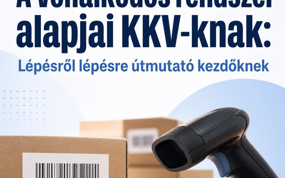 A vonalkódos rendszer alapjai KKV-knak: Lépésről lépésre útmutató kezdőknek
