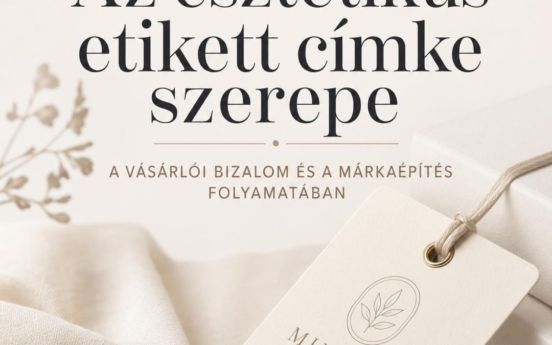 Az esztétikus etikett címke szerepe a vásárlói bizalom és a márkaépítés folyamatában