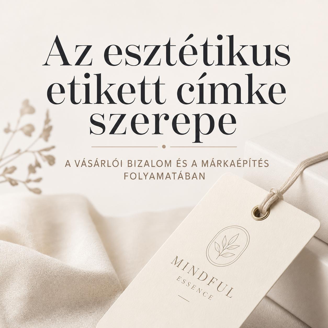 Az esztétikus etikett címke szerepe a vásárlói bizalom és a márkaépítés folyamatában Az esztétikus etikett címke szerepe a vásárlói bizalom és a márkaépítés folyamatában