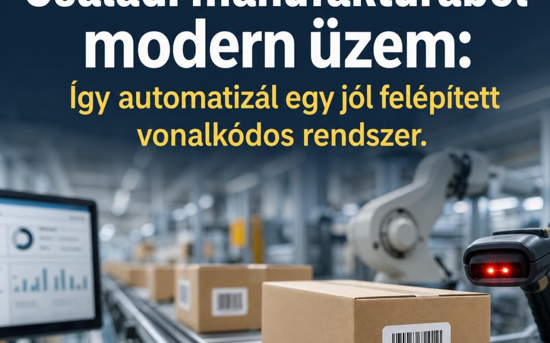 Családi manufaktúrából modern üzem: Így automatizál egy jól felépített vonalkódos rendszer