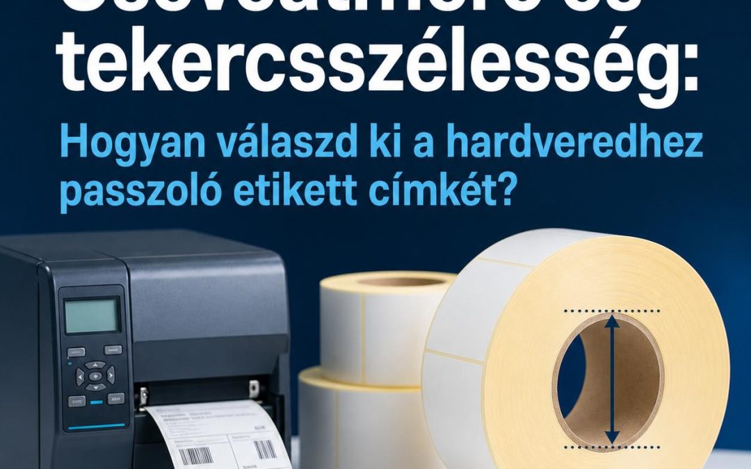 Cséveátmérő és tekercsszélesség: Hogyan válaszd ki a hardveredhez passzoló etikett címkét?