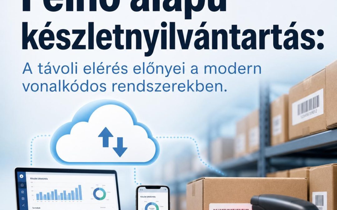 Felhő alapú készletnyilvántartás: A távoli elérés előnyei a modern vonalkódos rendszerekben