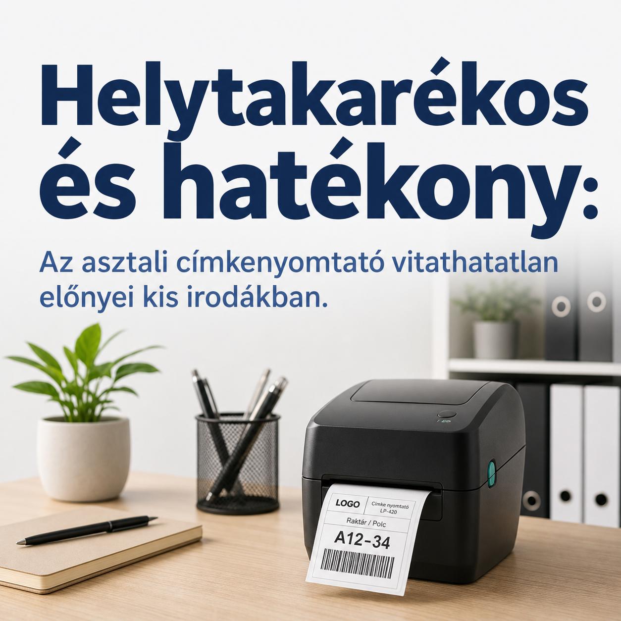 Helytakarékos és hatékony: Az asztali címkenyomtató vitathatatlan előnyei kis irodákban Helytakarékos és hatékony: Az asztali címkenyomtató vitathatatlan előnyei kis irodákban