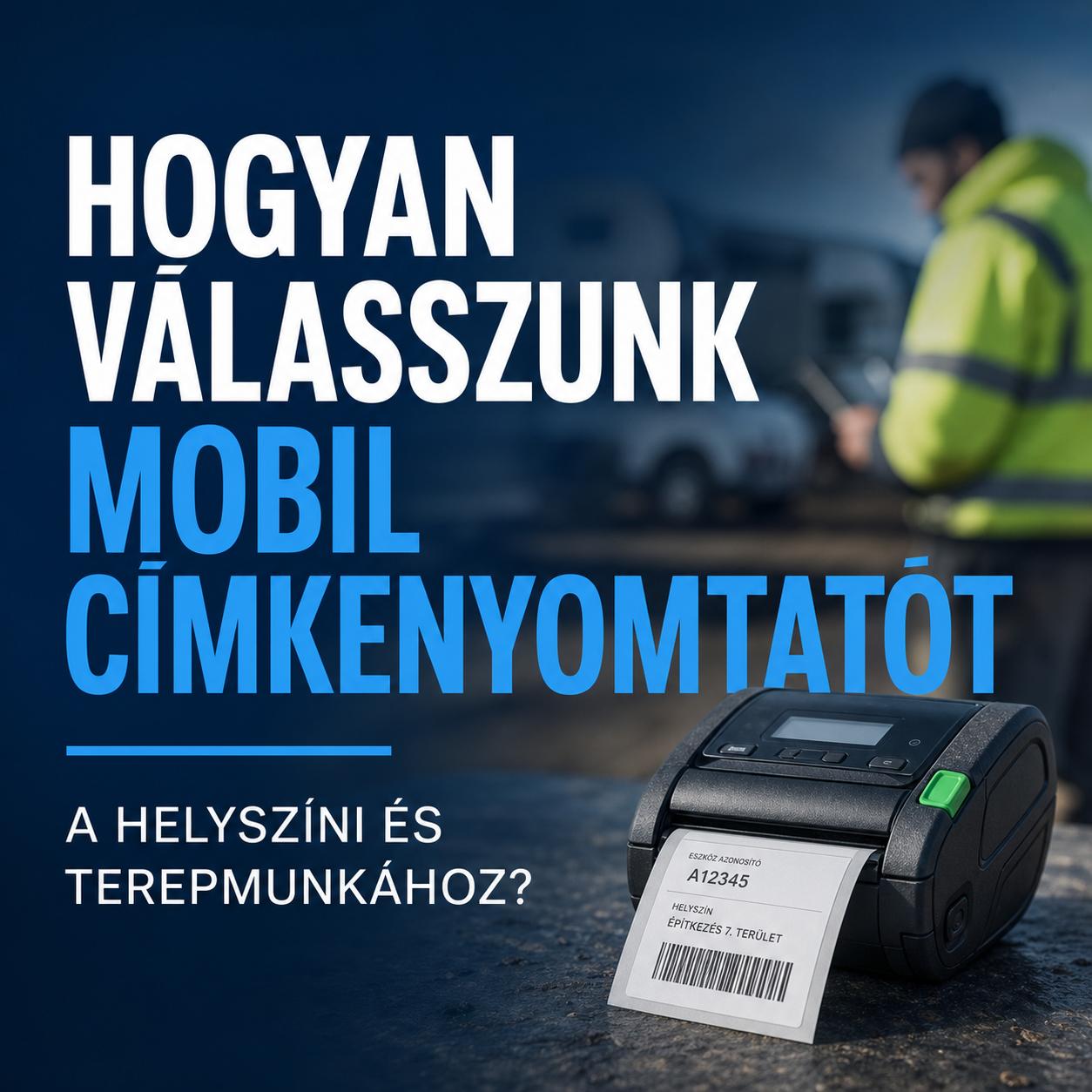 Hogyan válasszunk mobil címkenyomtatót a helyszíni és terepmunkához? Hogyan válasszunk mobil címkenyomtatót a helyszíni és terepmunkához?