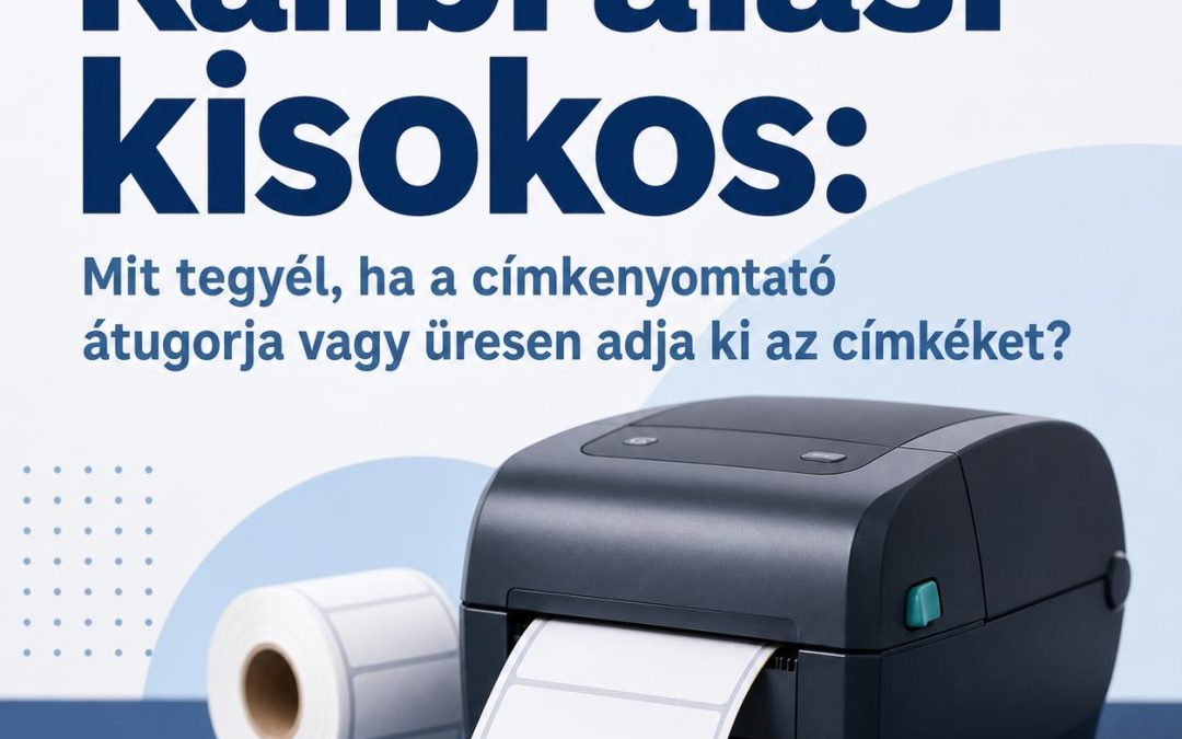 Kalibrálási kisokos: Mit tegyél, ha a címkenyomtató átugorja vagy üresen adja ki az címkéket?