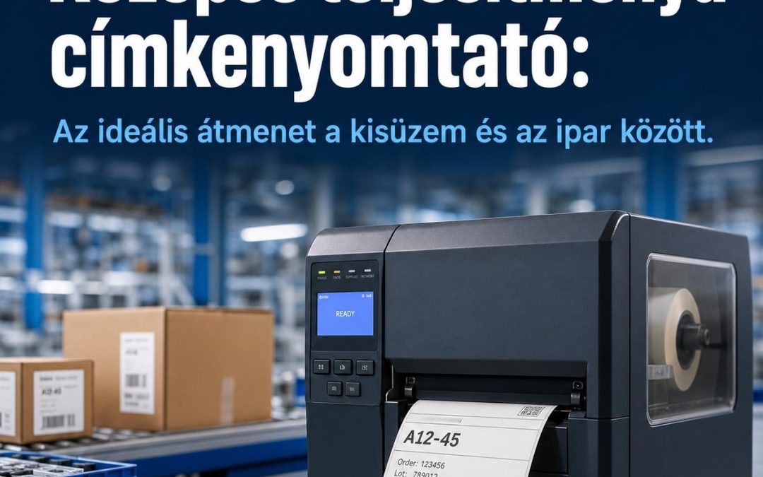 Közepes teljesítményű címkenyomtató: Az ideális átmenet a kisüzem és az ipar között
