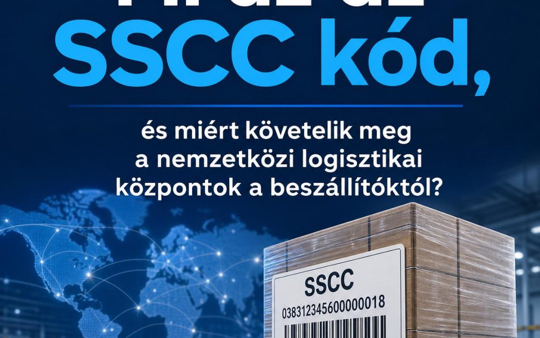 Mi az az SSCC kód, és miért követelik meg a nemzetközi logisztikai központok a beszállítóktól?