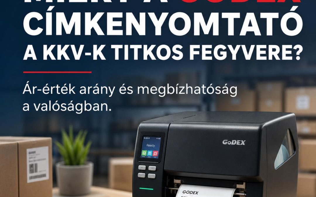 Miért a Godex címkenyomtató a KKV-k titkos fegyvere? Ár-érték arány és megbízhatóság a valóságban