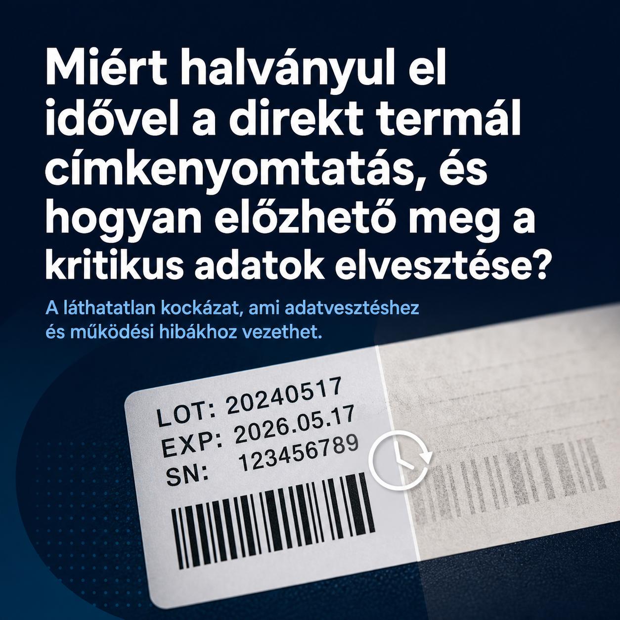 Miért halványul el idővel a direkt termál címkenyomtatás, és hogyan előzhető meg a kritikus adatok elvesztése? Miért halványul el idővel a direkt termál címkenyomtatás, és hogyan előzhető meg a kritikus adatok elvesztése?