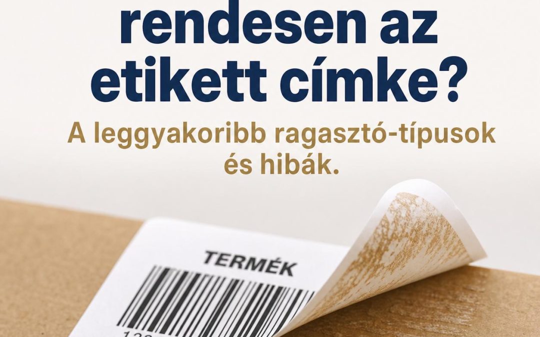 Miért nem ragad rendesen az etikett címke? A leggyakoribb ragasztó-típusok és hibák
