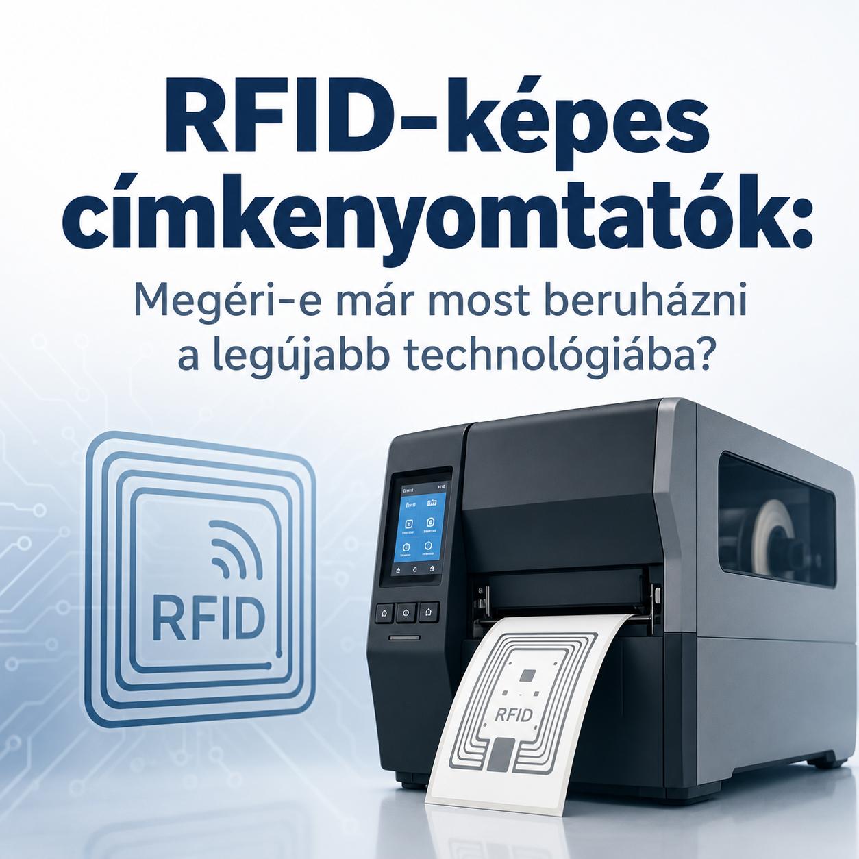 RFID-képes címkenyomtatók: Megéri-e már most beruházni a legújabb technológiába?