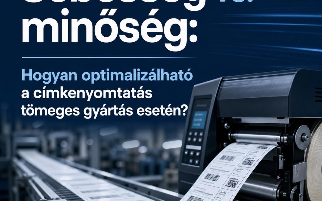 Sebesség vs. minőség: Hogyan optimalizálható a címkenyomtatás tömeges gyártás esetén?
