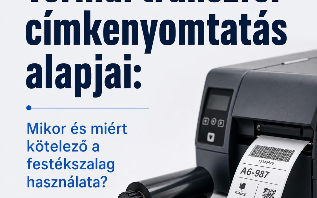 Termál transzfer címkenyomtatás alapjai: Mikor és miért kötelező a festékszalag használata?