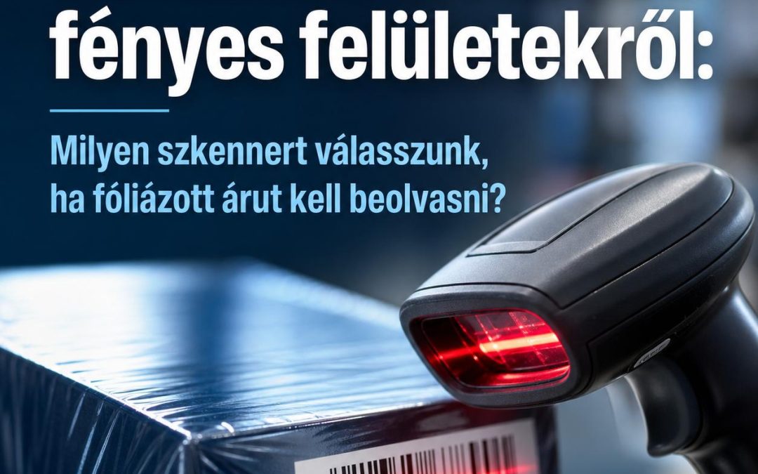 Vonalkód olvasása fényes felületekről: Milyen szkennert válasszunk, ha fóliázott árut kell beolvasni?