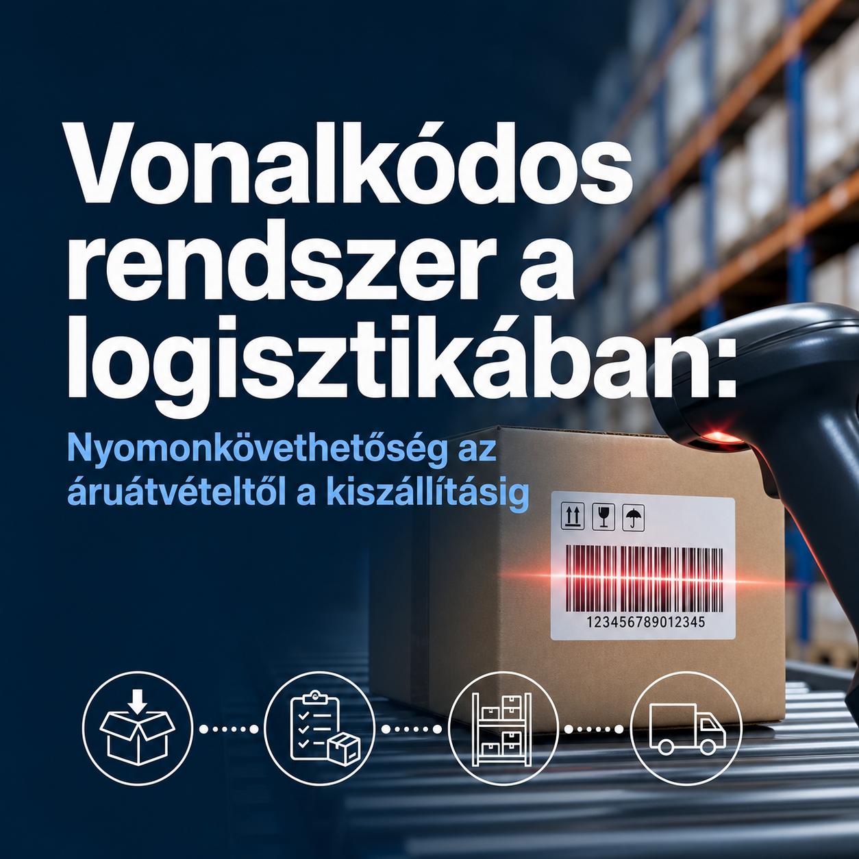 Vonalkódos rendszer a logisztikában: Nyomonkövethetőség az áruátvételtől a kiszállításig Vonalkódos rendszer a logisztikában: Nyomonkövethetőség az áruátvételtől a kiszállításig