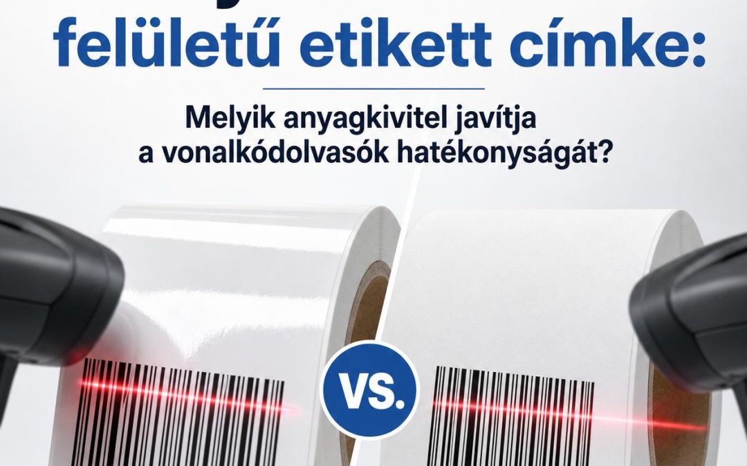 Fényes vs. matt felületű etikett címke: Melyik anyagkivitel javítja a vonalkódolvasók hatékonyságát?