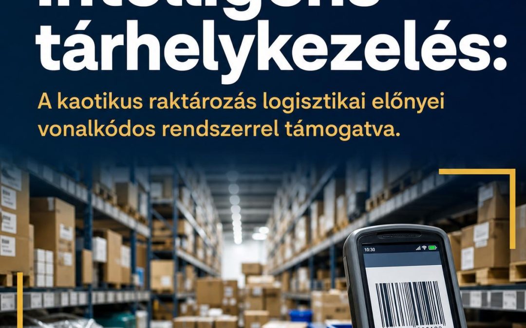Intelligens tárhelykezelés: A kaotikus raktározás logisztikai előnyei vonalkódos rendszerrel támogatva