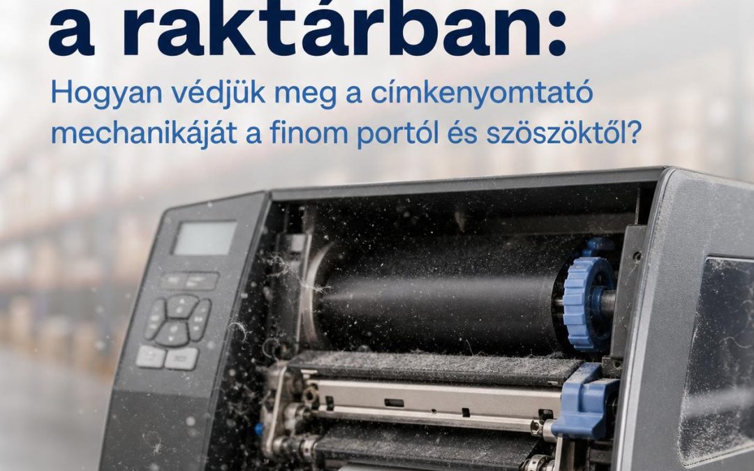 Szennyeződések a raktárban: Hogyan védjük meg a címkenyomtató mechanikáját a finom portól és szöszöktől?