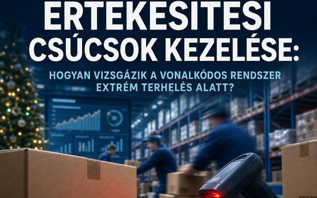 Szezonális értékesítési csúcsok kezelése: Hogyan vizsgázik a vonalkódos rendszer extrém terhelés alatt?