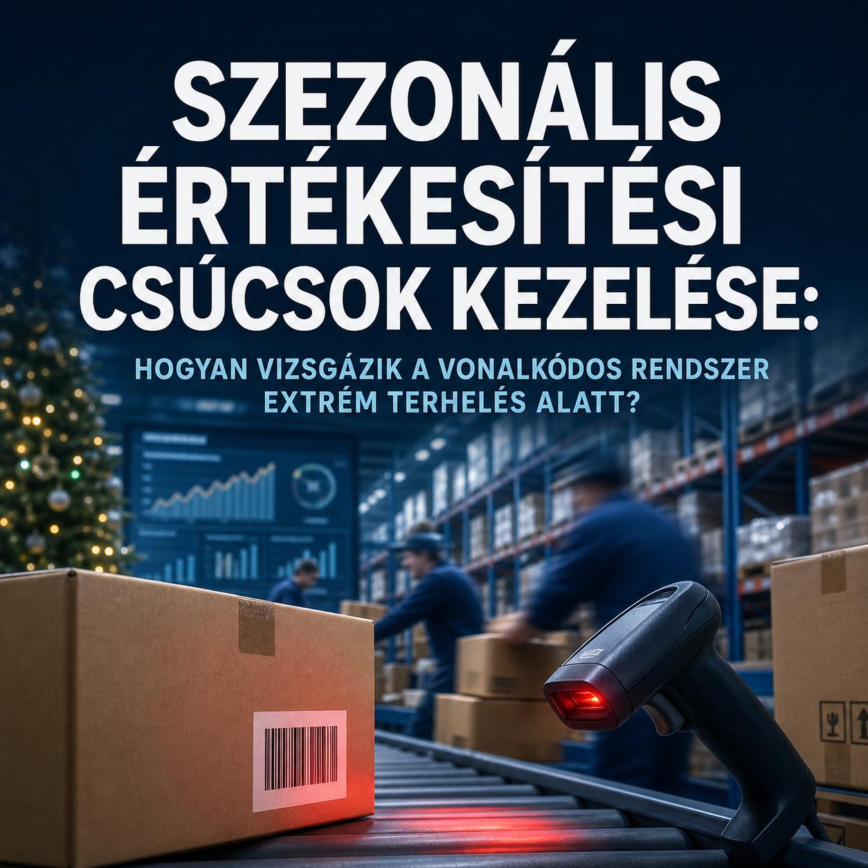 Szezonális értékesítési csúcsok kezelése: Hogyan vizsgázik a vonalkódos rendszer extrém terhelés alatt? Szezonális értékesítési csúcsok kezelése: Hogyan vizsgázik a vonalkódos rendszer extrém terhelés alatt?