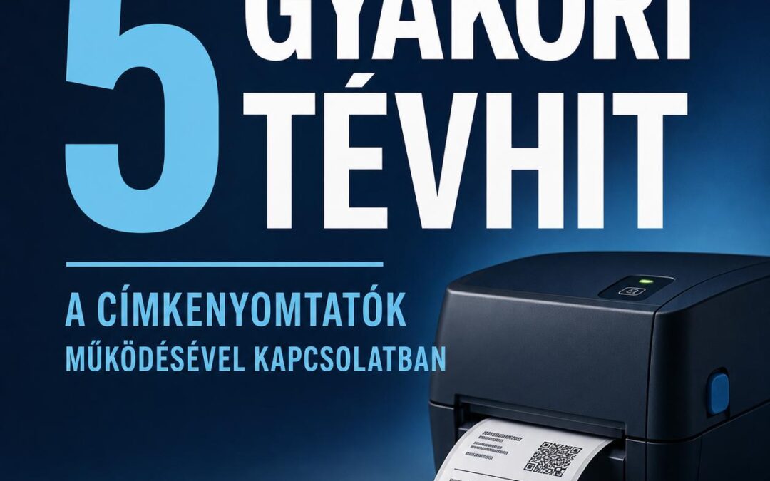 5 gyakori tévhit a címkenyomtató működésével kapcsolatban