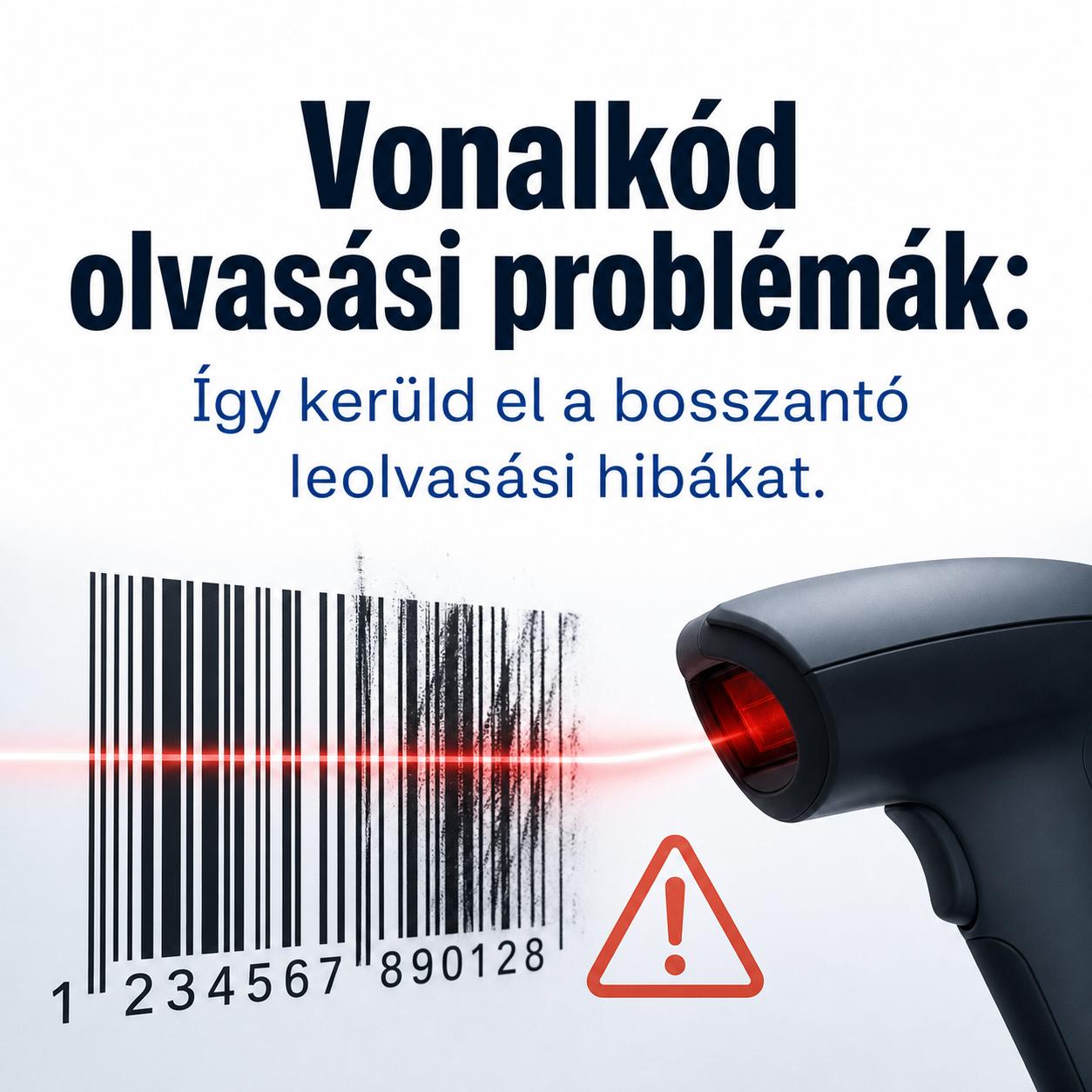 Vonalkód olvasási problémák: Így kerüld el a bosszantó leolvasási hibákat Vonalkód olvasási problémák: Így kerüld el a bosszantó leolvasási hibákat